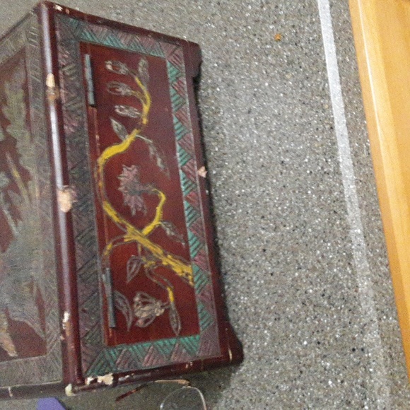 Vintage Wood Storage Box - Picture 7 of 11